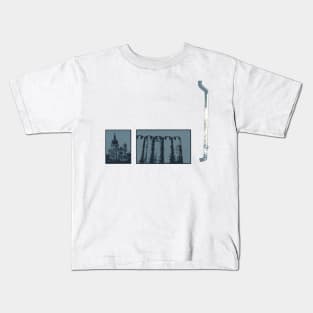 Minneapolis Series II - Blue Kids T-Shirt